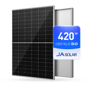 Promotional price high efficiency Full Black Solar Panels 405 410 415 420 425 Watts 425W Transparent Photovoltaic Solar Panels