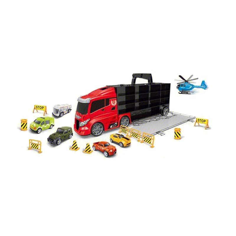 Factory Hot Sale  Storage Container Truck Toy  Friction Vehicles Transport Truck Vehicle For Children Boys  Toy Car