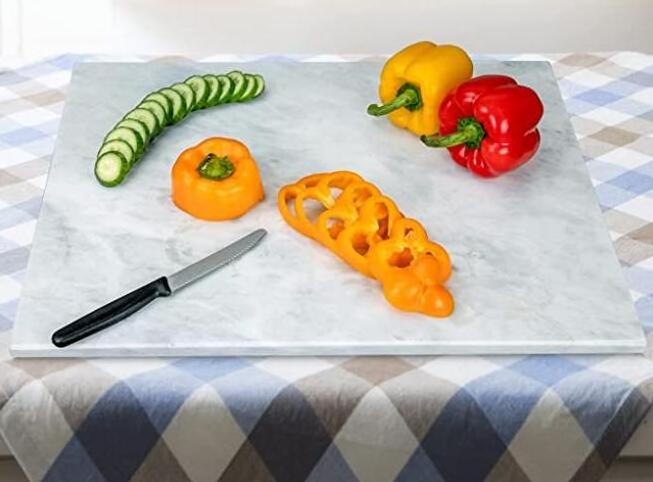 Low Price Marble Serving Tray No Deformation Cheese Bread Marble Cutting Pastry Board