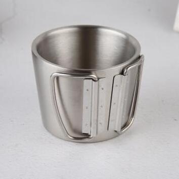 WS-CU051 12oz espresso coffee cup stainless steel mug reusable stainless steel hot drink cups