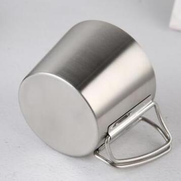 WS-CU051 12oz espresso coffee cup stainless steel mug reusable stainless steel hot drink cups