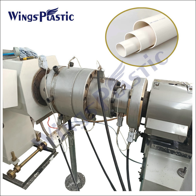 CPVC UPVC Rigid Water  Electric pvc pipe machine extruder plastic pipe machine pvc pipe machine making 20-110mm