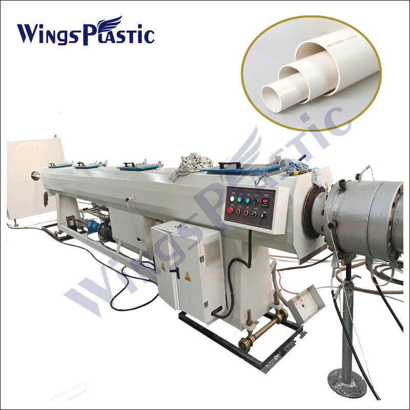 CPVC UPVC Rigid Water  Electric pvc pipe machine extruder plastic pipe machine pvc pipe machine making 20-110mm