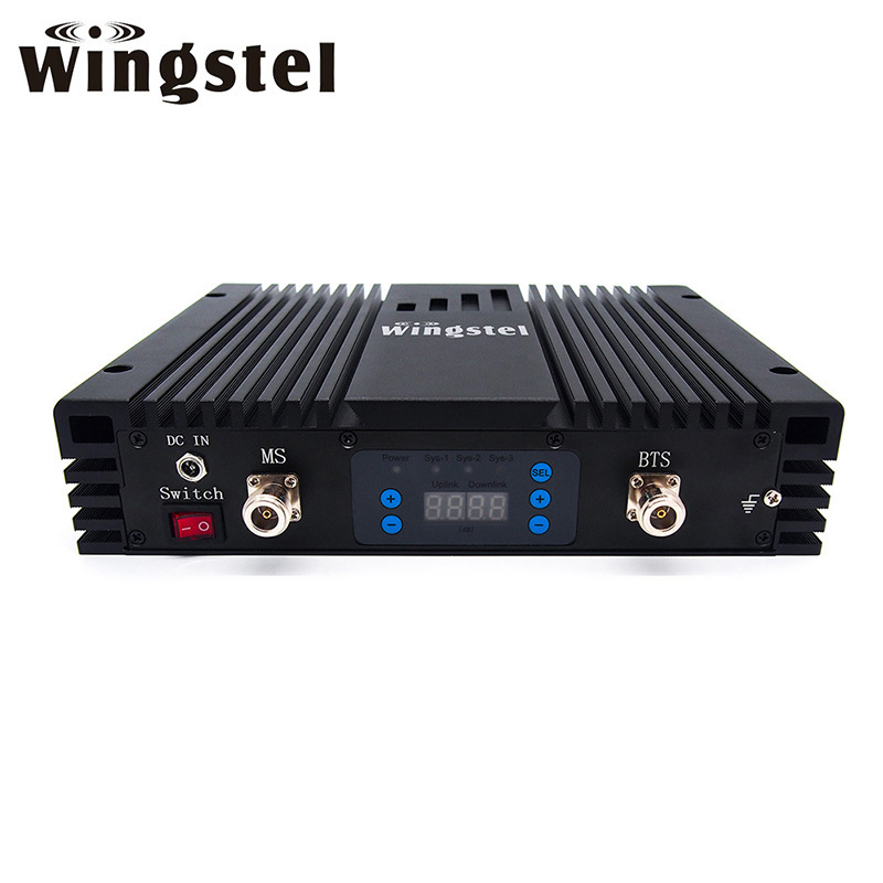 Covering 800-1500 sq.m  2G 3G 4G 850 1700 mhz CDMA AWS signal booster for mobile