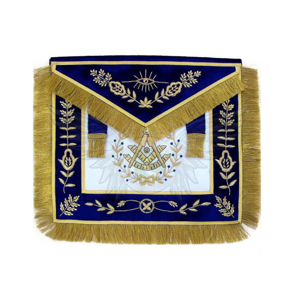 Wholesale Price Hand Embroidered Masonic Regalia Apron High Quality Masonic Apron