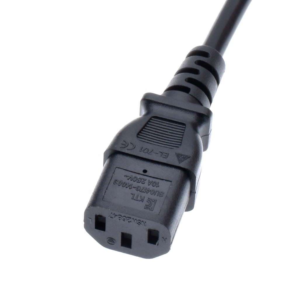 Swiss SEV1011 Plug to IEC C13 AC power extension cord computer cable accept customized