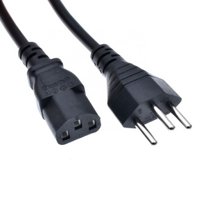 Swiss SEV1011 Plug to IEC C13 AC power extension cord computer cable accept customized