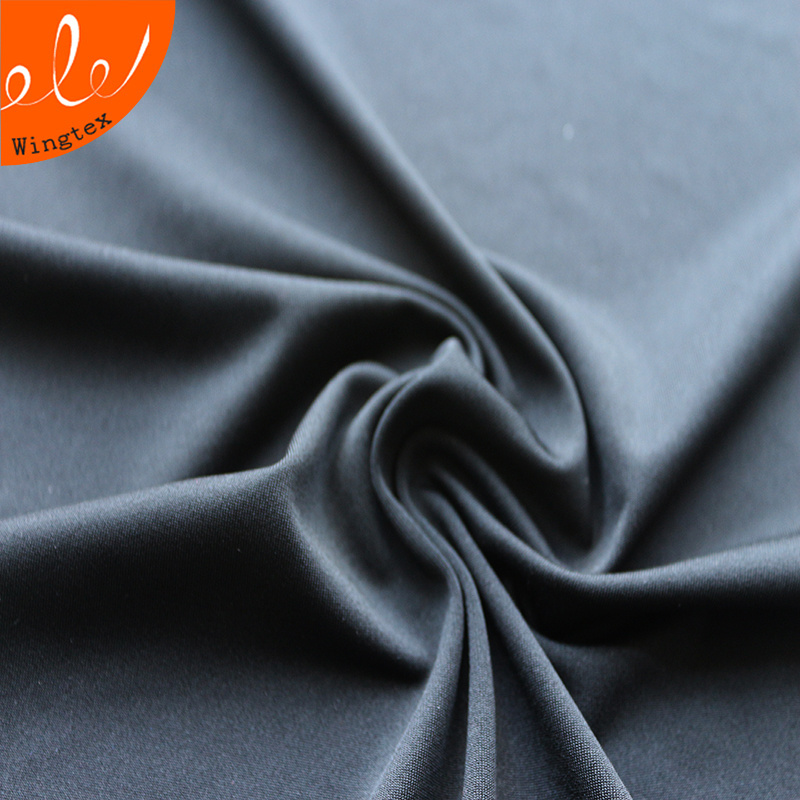 Hot Sale Microfiber Polyester Spandex Interlock Knit Fabric for lingerie, Polyester Fabric