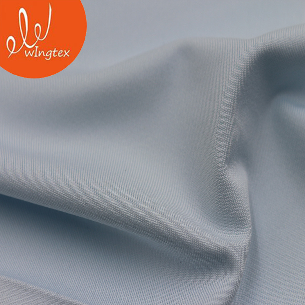 Hot Sale Microfiber Polyester Spandex Interlock Knit Fabric for lingerie, Polyester Fabric