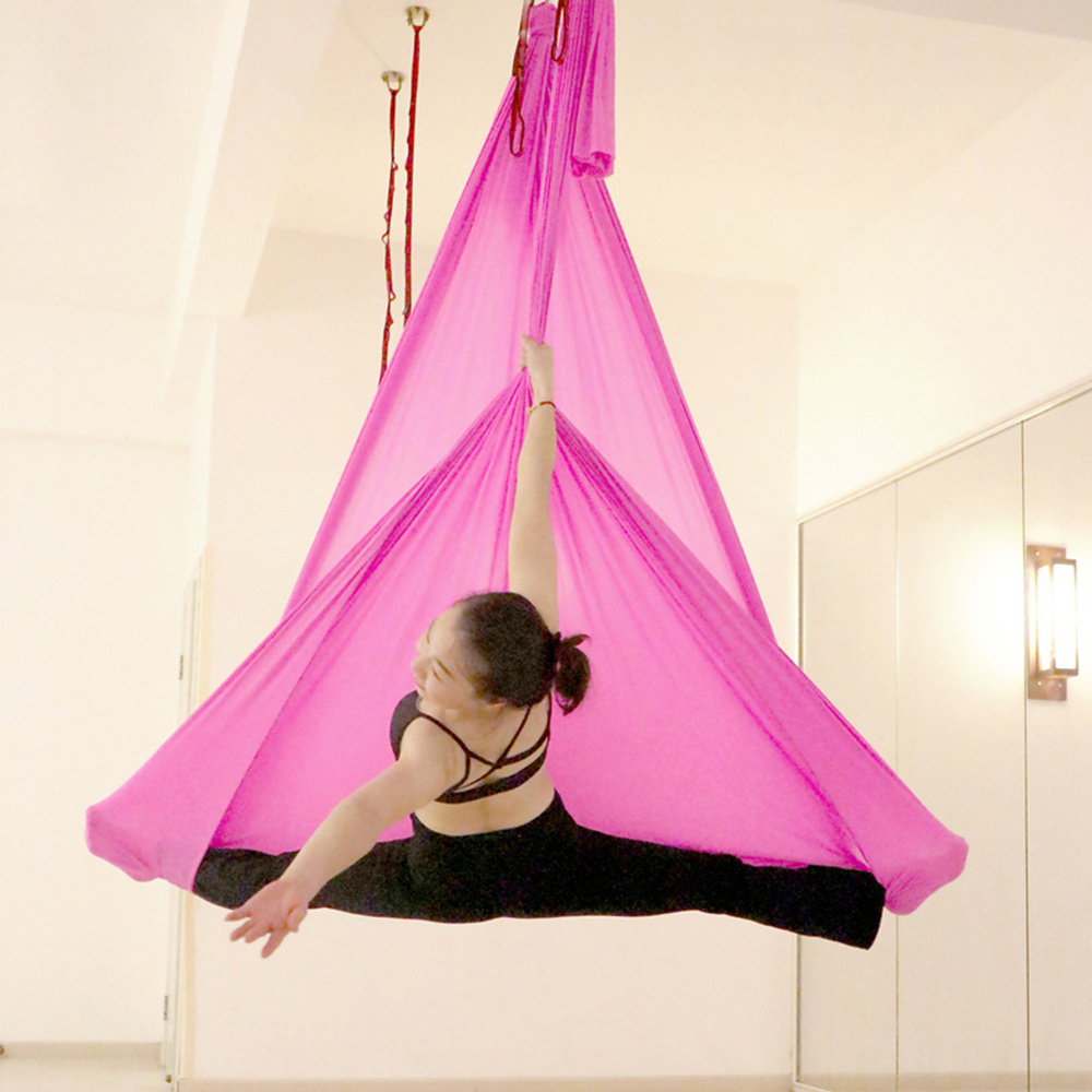 Air flying high-strength soft antigravity aerial yoga hammock