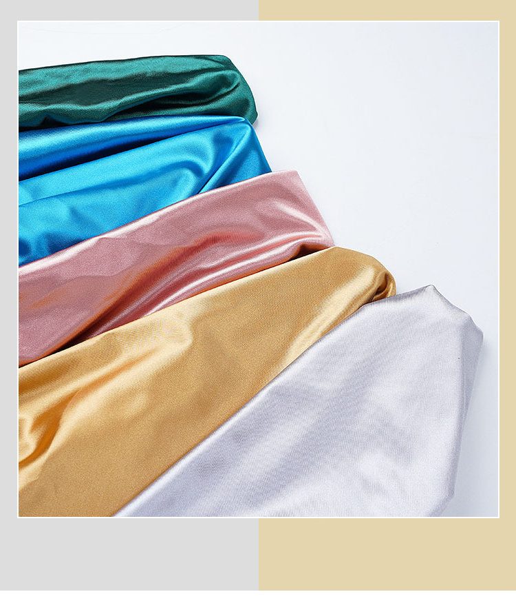 In Stock Popular Four Way Stretch Liquid Stain Resistant Fabric100% Polyester Mikado Satin Fabric