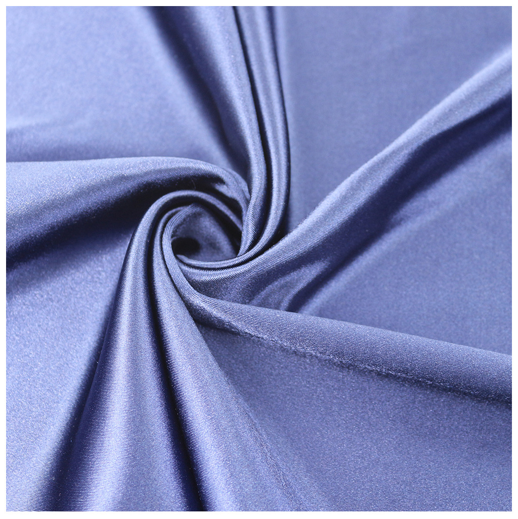 In Stock Popular Four Way Stretch Liquid Stain Resistant Fabric100% Polyester Mikado Satin Fabric