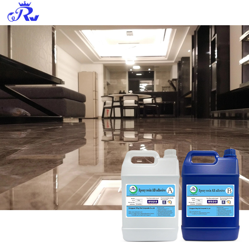 High clear resina epoxi  for epoxy floor coating