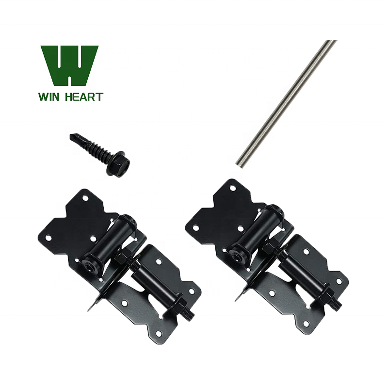 Fence Gate Hardware Accessories SS304  Lock Spring Latch and Hinge Set