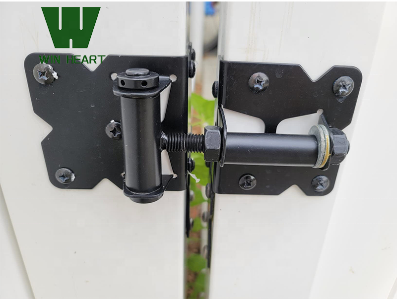 Fence Gate Hardware Accessories SS304  Lock Spring Latch and Hinge Set