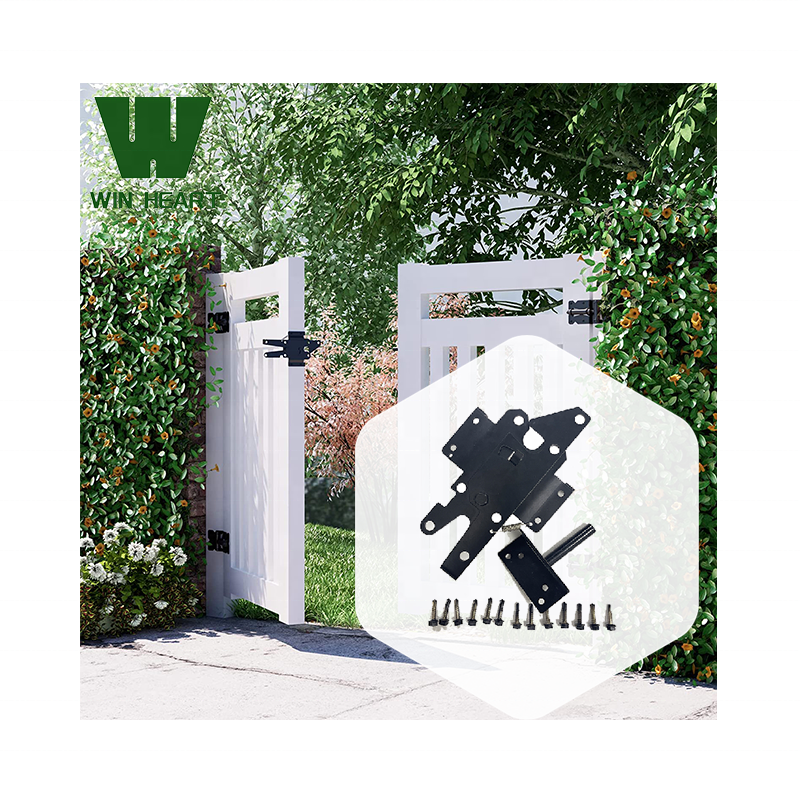 Customized  Stainless Steel Gravity Wood Fence Gate Post Latch