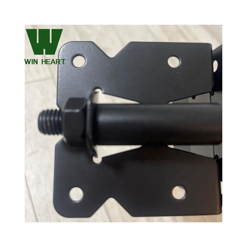 PVC Gate Hinges Vinyl Fence Adjust Self Closing Gate Hinges