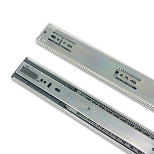 Anti Tip Tilt Telescopic Channel Slide 14 Inches Drawer Guide Metal Drawer Slider Soft Close