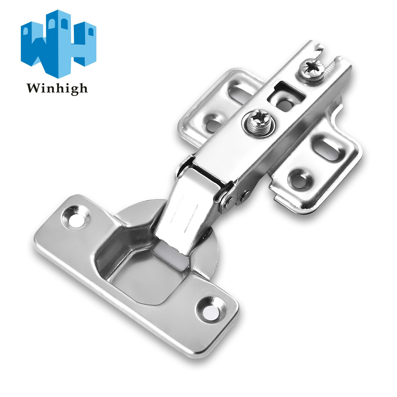 Jieyang Furniture Hardware Auto Soft Closing Kitchen Hydraulic Cold Rolled Steel Cabinet Door Hinge