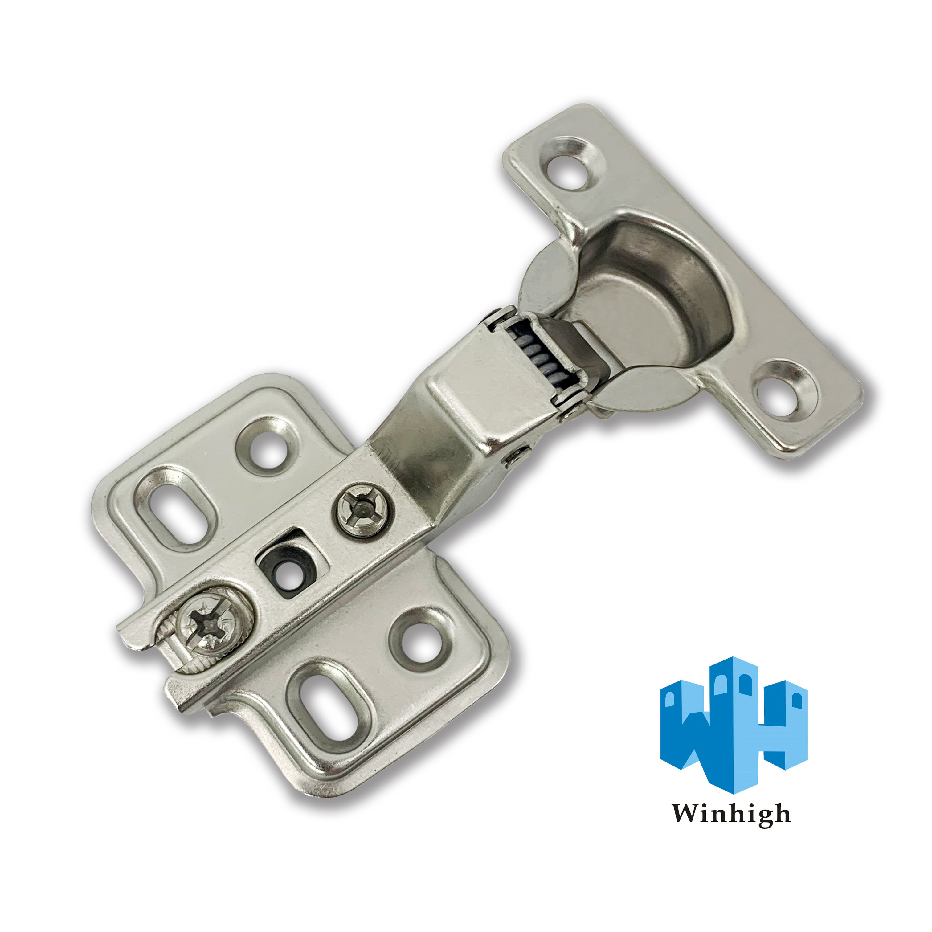 OEM 26mm Two Way Kitchen Compact Decobasics Iron Rebound Adjustable Furniture Cabinet Hinges