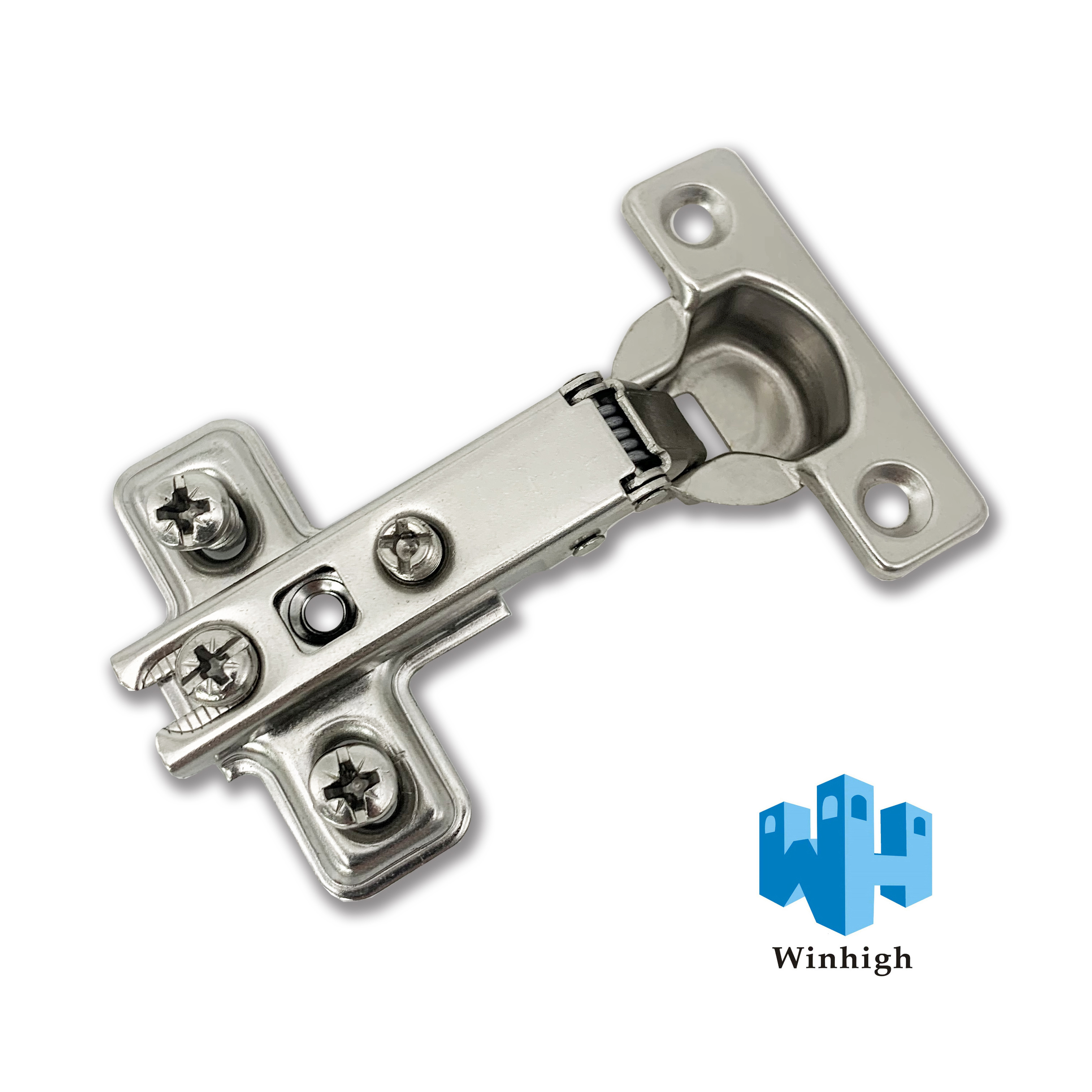 OEM 26mm Two Way Kitchen Compact Decobasics Iron Rebound Adjustable Furniture Cabinet Hinges