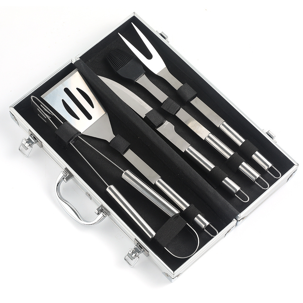 New Style cooking tool Eco-friendly Kitchen Gadgets 5pcs Snap on tools bbq grill set BBQ Accessory Camping