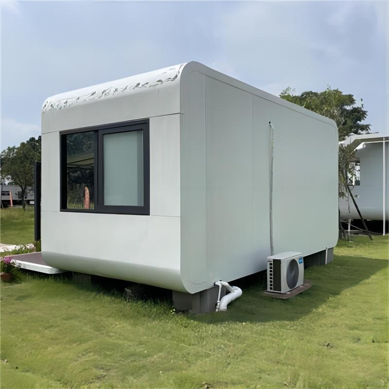 Tiny Apple Cabin Pod Modular Houses Back Yard Office Prefab Container for Toilets Room Home Hotel