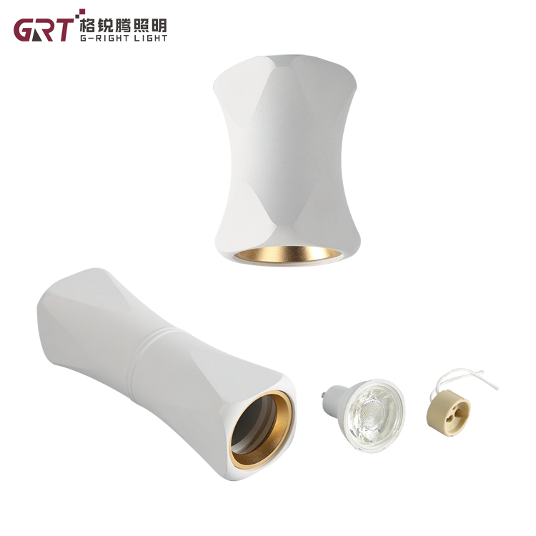 High Quality Aluminum Surface Mounted Downlight Customizable Wattage GU10 COB LED Down Light