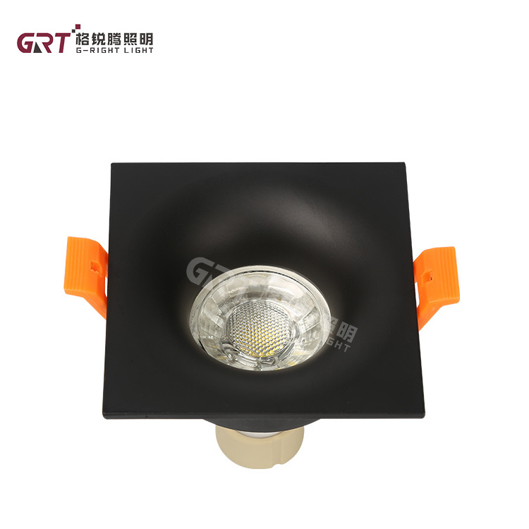 Quality Assurance Indoor Ceiling Lighting Hotel Aluminum Recessed Gu10 MR16Led COB Down Light