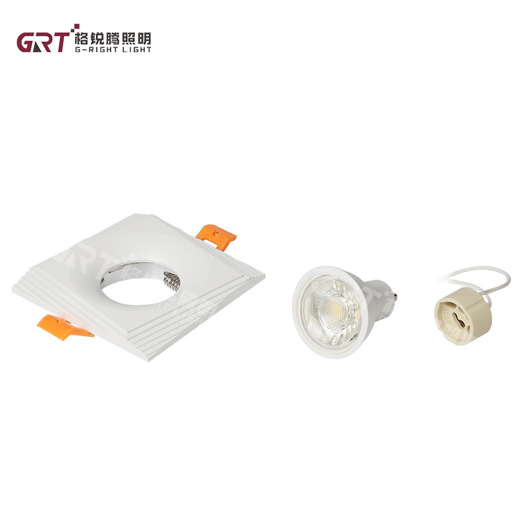 Newest Design Square Indoor 7w 9w 13w 20w Aluminum Recessed Mounted Ceiling Led Down light