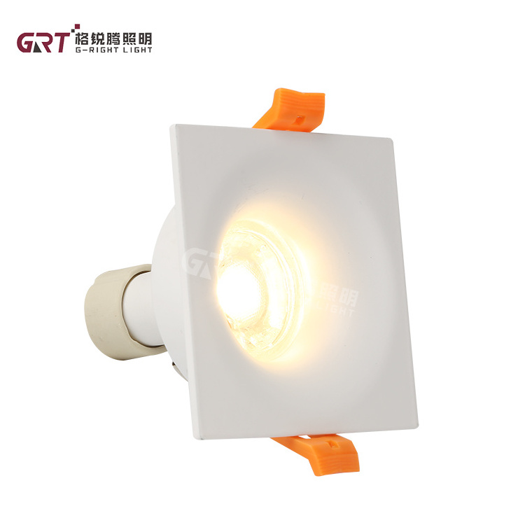 Quality Assurance Indoor Ceiling Lighting Hotel Aluminum Recessed Gu10 MR16Led COB Down Light