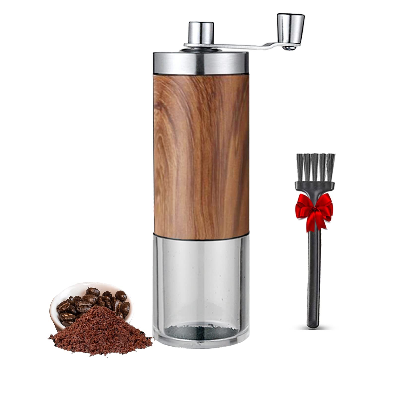 Factory Customized Hand Crank Bean Manual Coffee Grinders For Household Commercial