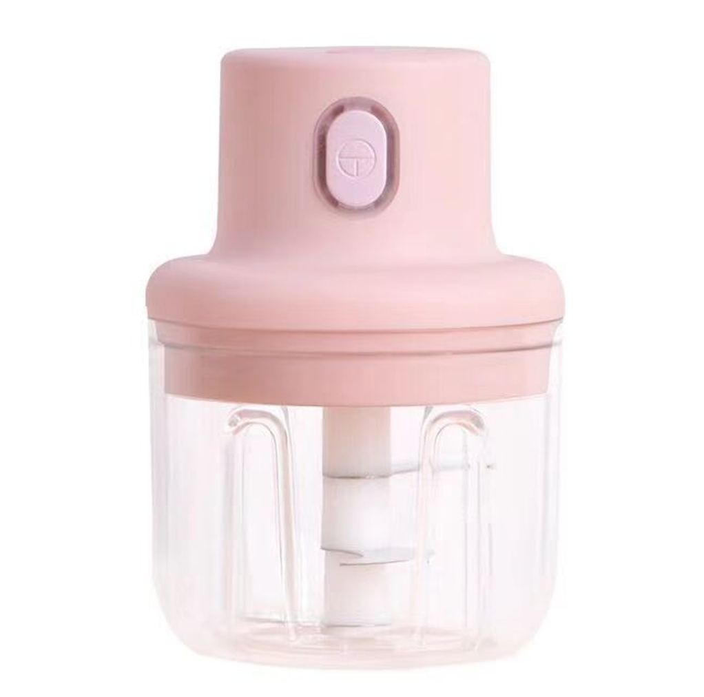 Top Selling 100ml/250ml Pink Electric Usb Mini Meat Grinder Small Vegetable Nuts Garlic Food Chopper