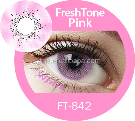 50 colors wholesale colored contacts monthly using super natural freshtone contact lens