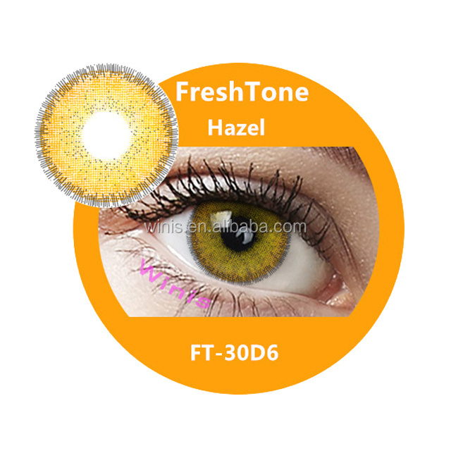 FreshTone Diva  ALOE VERA  color cosmetic contact lens from korea