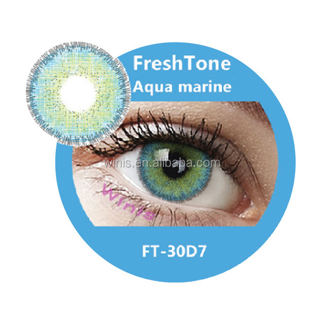 FreshTone Diva  ALOE VERA  color cosmetic contact lens from korea