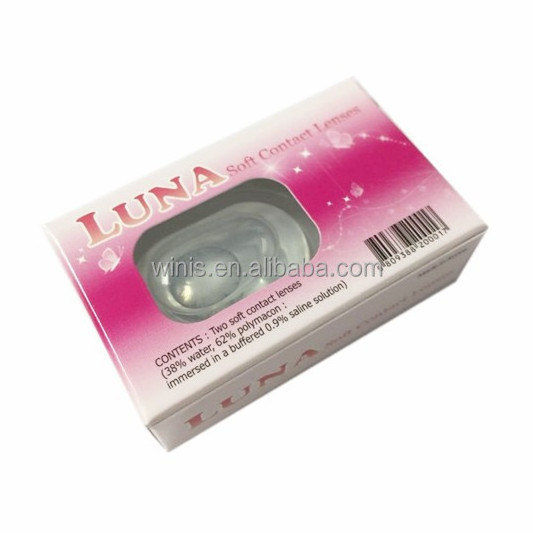 popular EOS korea contact lens wholesale LUNA ice II cosmetic colored lenses cheap free color contacts