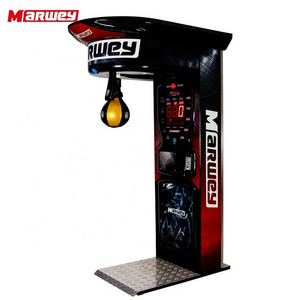 Hot Sale Sport Arcade Interactive Redemption Boxing Punch Measure Machine Coin Operated Punching Bag Boxing Game Machine