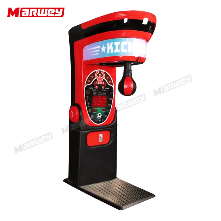 Commercial Modern Coin Operated Sport Game Punch Machine Boxing Arcade Simulator Machine For Game Center