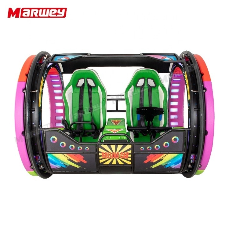 Kids Adult Shopping Mall 9s Rotating Leswing Lebar Happy Rolling Swing Car Amusement Park Battery Balance Swing 360 Rolling Car