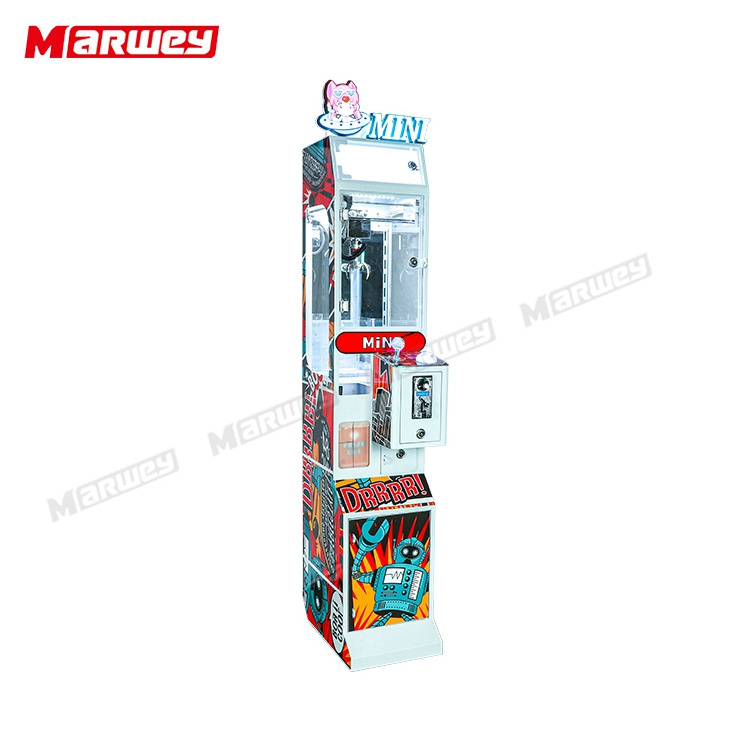 Manufacture Wholesale Small Snack Doll Boutique Gift Toys Crane Claw Machine Commercial Mini Plush Claw Vending Machine