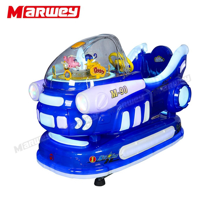 Game Park Small Children Single Player Electronic Swing Machines Theme Park Shopping Mall Plane Coin Operated Kiddie Rides