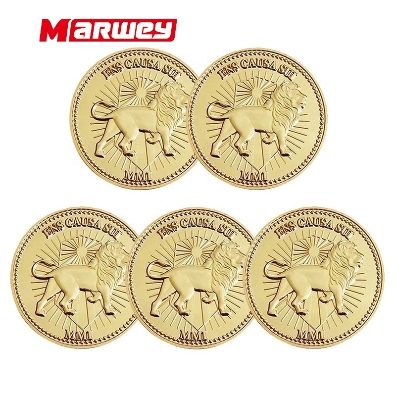 Factory Price Metal Copper Stamping Dies Custom Brass Challenge Coins With Logo For Collectible And Souvenir Tokens Gaming