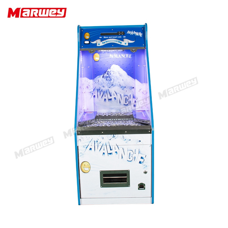 New Design Indoor Coin Operated Arcade Entertainment Game Machine Small Amusement Machine Coin Pusher For Sale