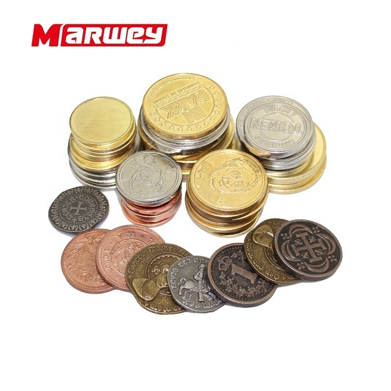 Factory Price Metal Copper Stamping Dies Custom Brass Challenge Coins With Logo For Collectible And Souvenir Tokens Gaming