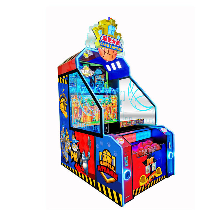 New Adult Kids Commercial Coin Operated Games Indoor Amusement Machine For Basketball Arcade Game