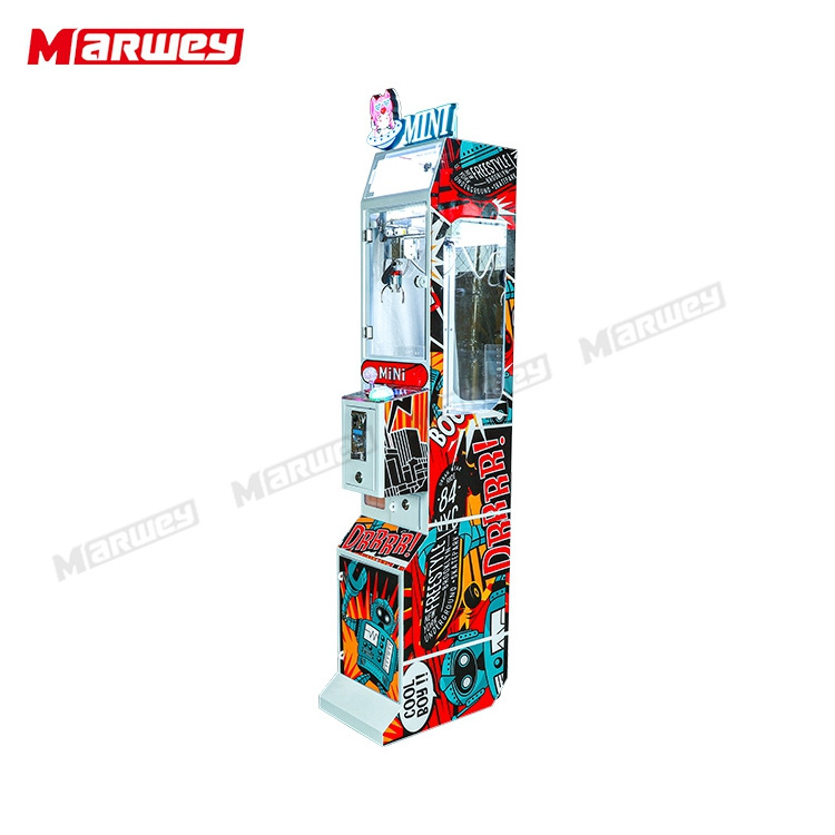 Manufacture Wholesale Small Snack Doll Boutique Gift Toys Crane Claw Machine Commercial Mini Plush Claw Vending Machine