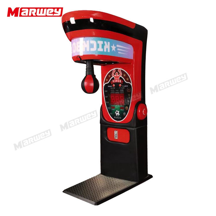 Commercial Modern Coin Operated Sport Game Punch Machine Boxing Arcade Simulator Machine For Game Center