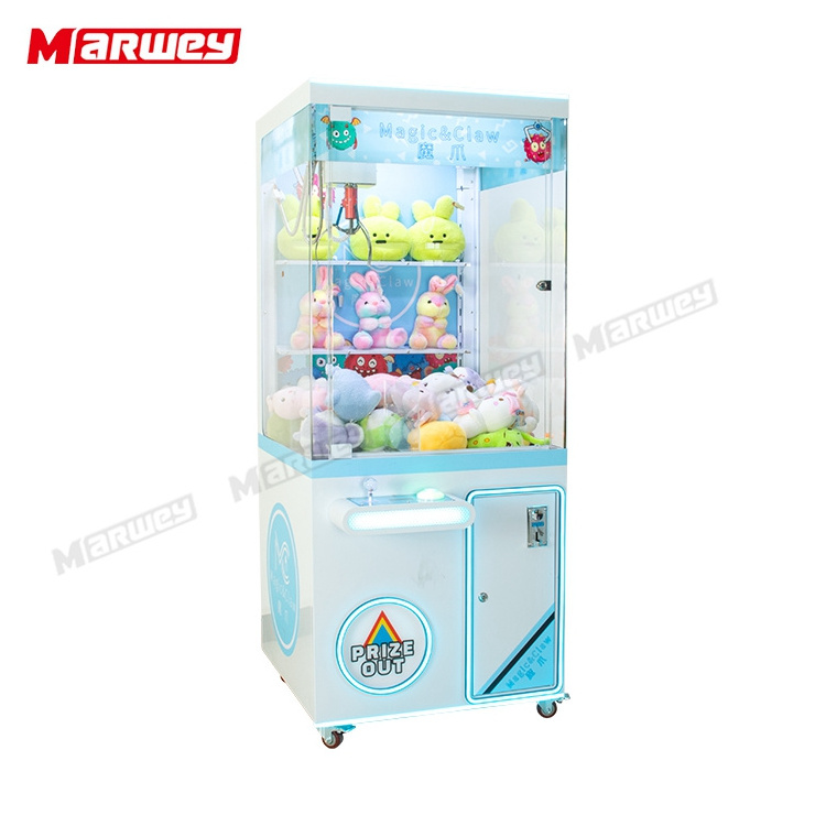 Factory Direct Supply Dolls Catcher Games Machine Shopping Mall Game Center Coin Operated Toy Arcade Crane Claw Machine