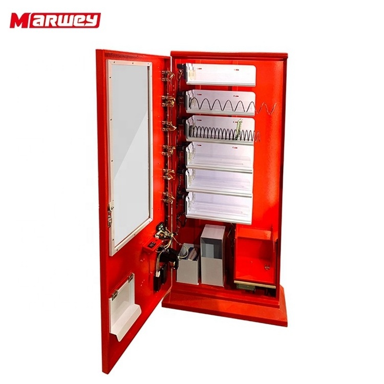 Factory Supply Cheap Price Small Red Vending Machine Customized  Hotel Drinks Food Snack Combo Vending Machine